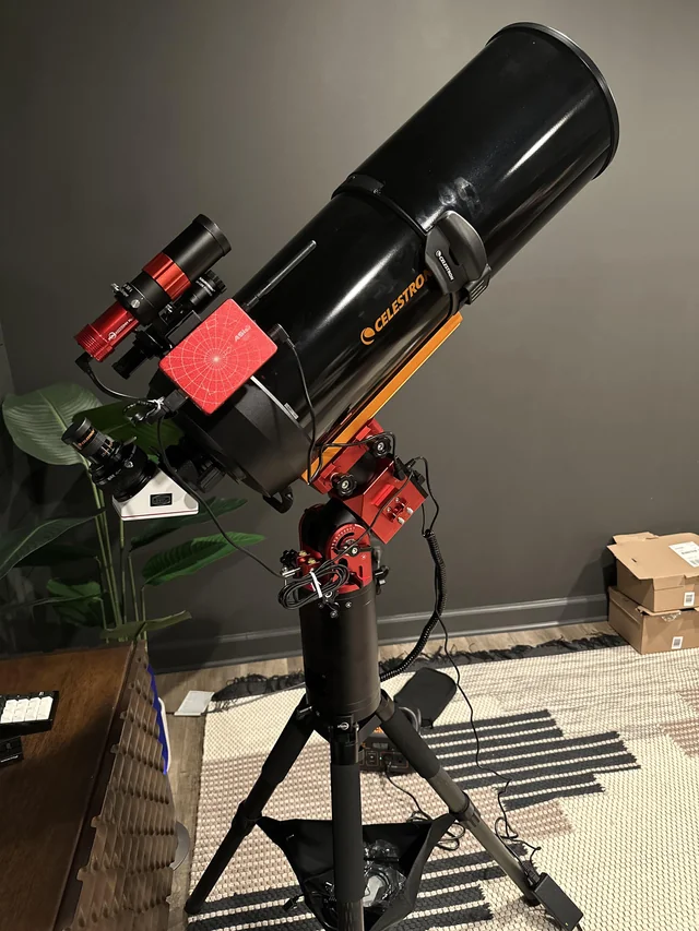 celestron telescope rig